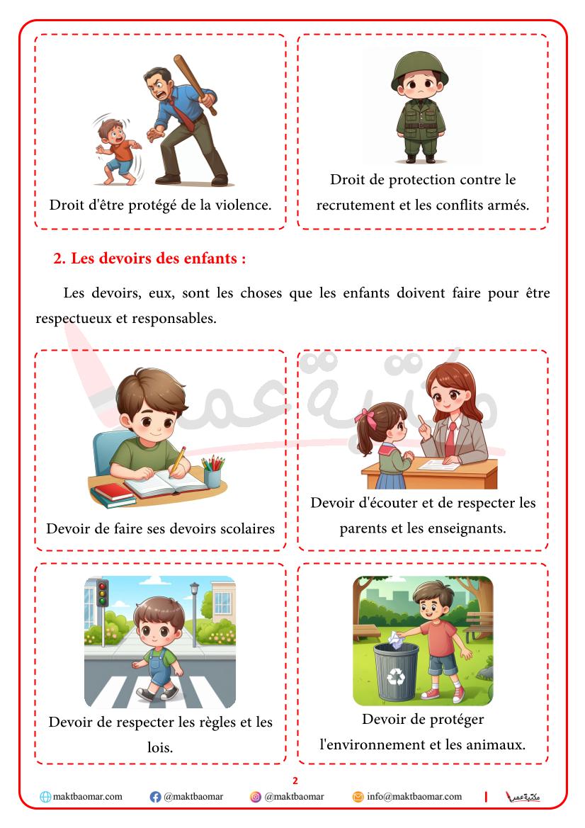 Les droits et les devoirs de l’enfant-2